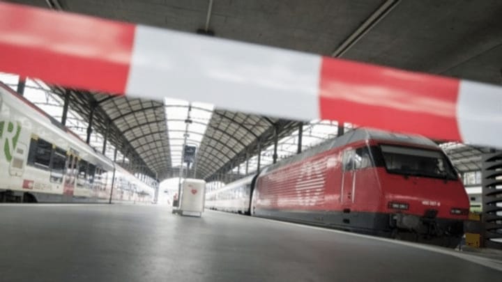 Bahnhof Luzern dieses Wochenende gesperrt