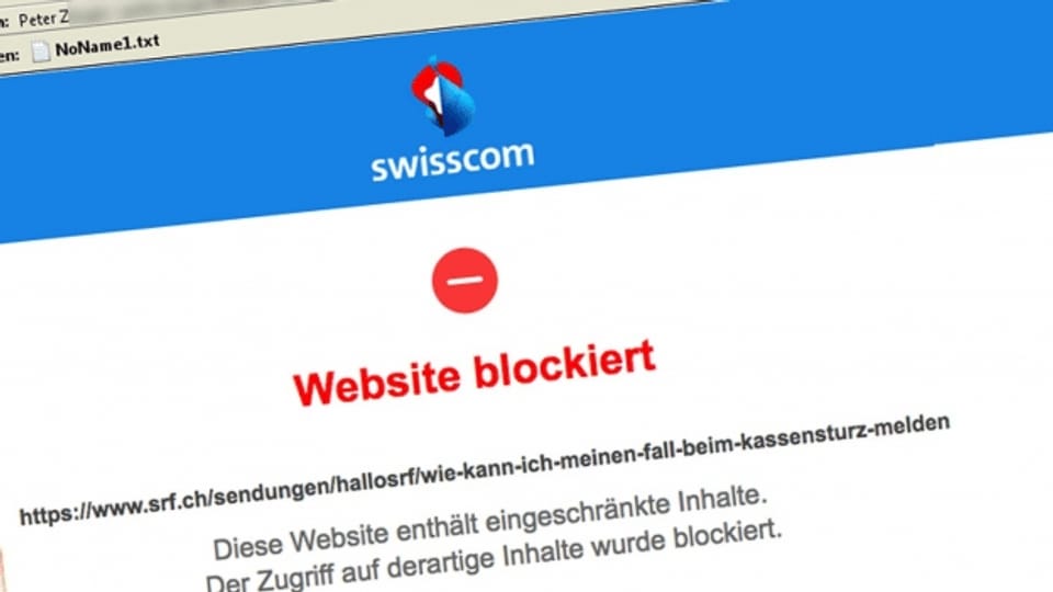 Übereifriges Sicherheitsprogramm der Swisscom