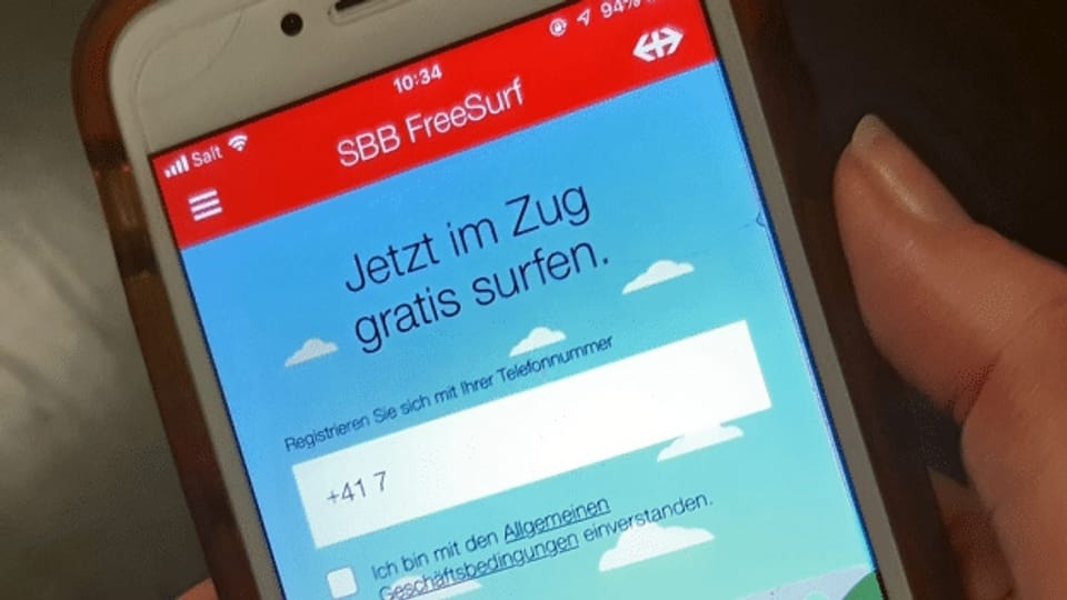 SBB Freesurf: Gratis-Internet im Zug kann ins Geld gehen