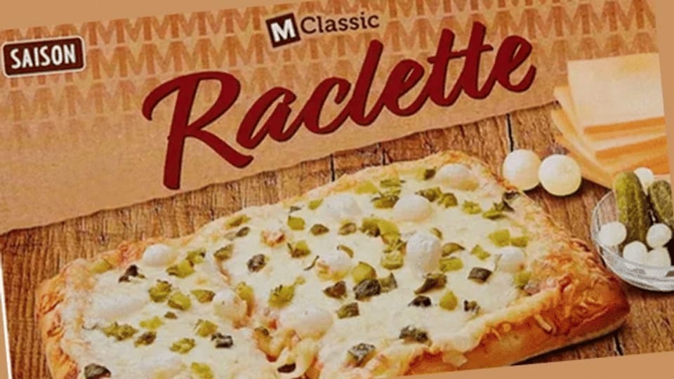 Warum eine Raclette-Pizza Fisch enthalten kann