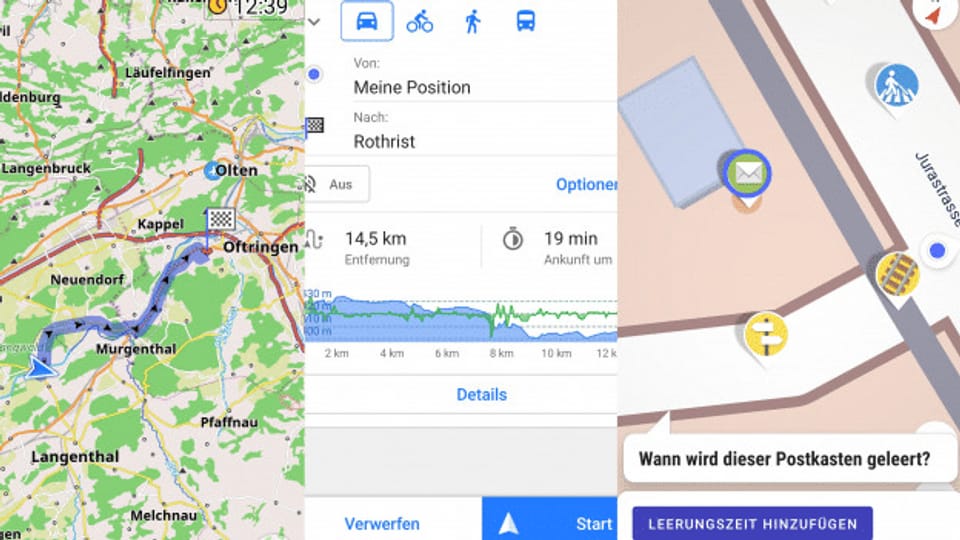 Open Street Map lässt Google in vielen Bereichen alt aussehen