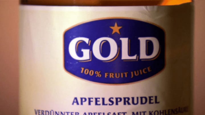 Etikettenschwindel? «100 Prozent Fruit Juice» mit Mineralwasser