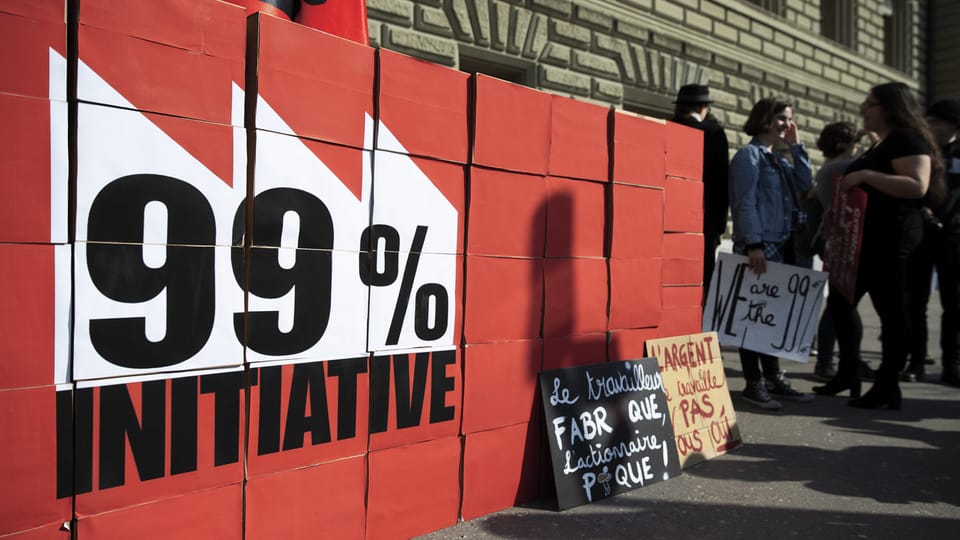 99-Prozent-Initiative - umstrittene Forderung einer Reichensteuer