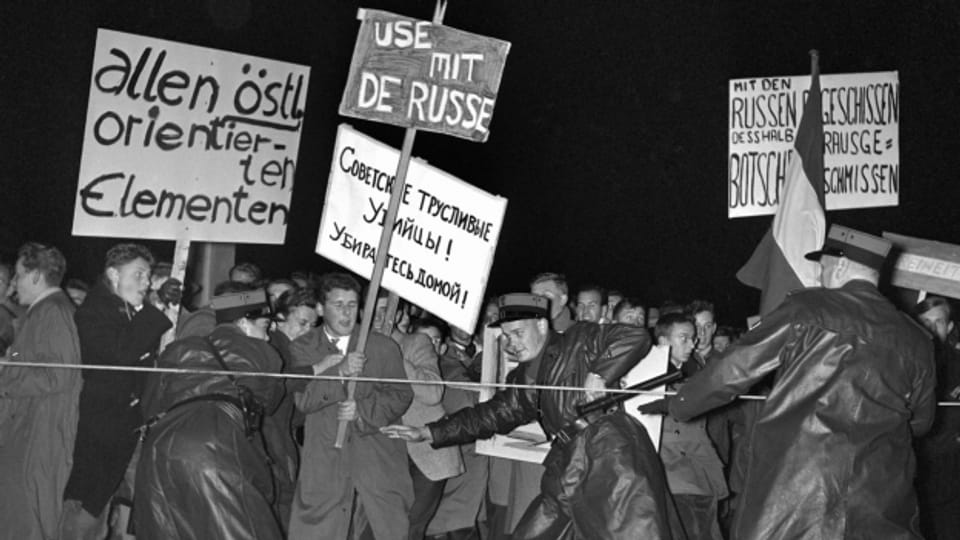 Blick ins Archiv: Die Schweiz nach dem Ungarnaufstand 1956