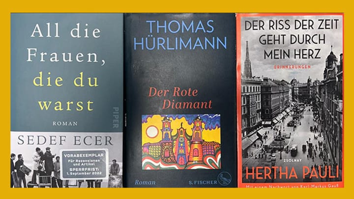 Neue Bücher von Thomas Hürlimann und Hertha Pauli