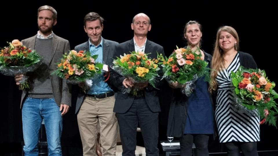 Live von der Verleihung des Schweizer Buchpreises 2018