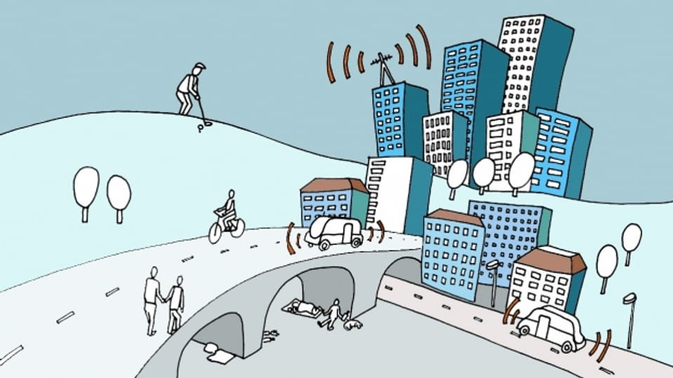 Die Stadt der Zukunft ist smart: vom Leben im vernetzten Quartier