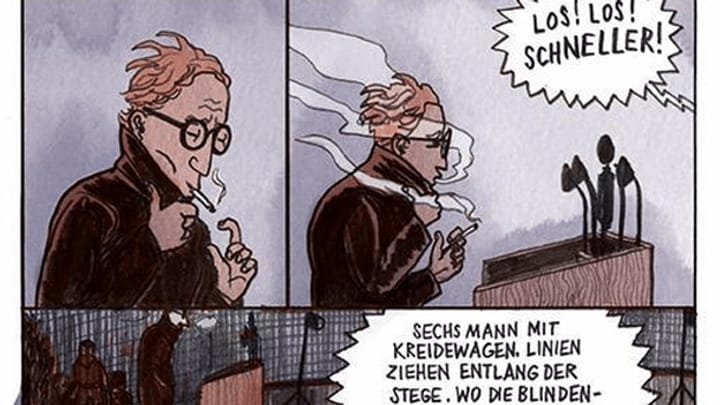 Krach und Klang in Bildern: Ulli Lusts Graphic Novel «Flughunde»