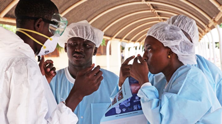 Placebostudien mit Ebola