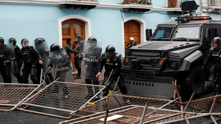 Treibstoffproteste in Ecuador dauern an