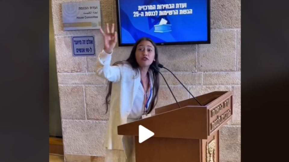 Junge Influencerin mischt israelischen Wahlkampf auf