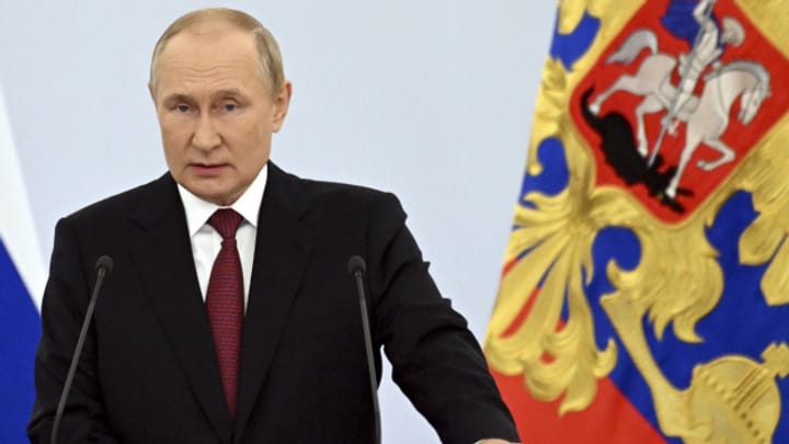 Putin besiegelt Annexion ukrainischer Gebiete