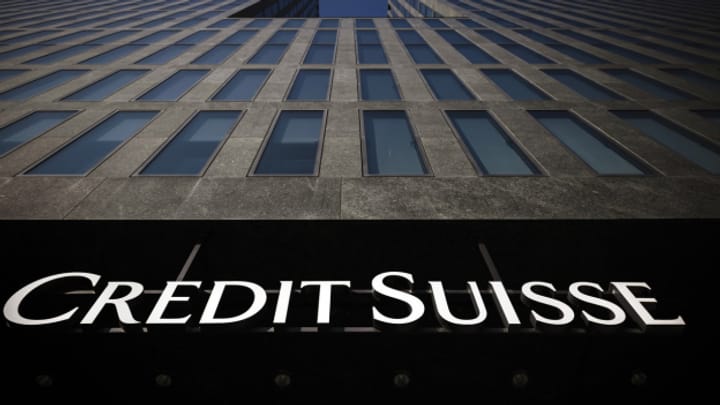 Aus dem Archiv: Turbulente Wochen für die Credit Suisse