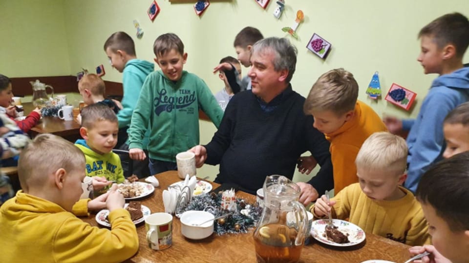 Ukraine: Pater Mykhaylo und die Waisenkinder