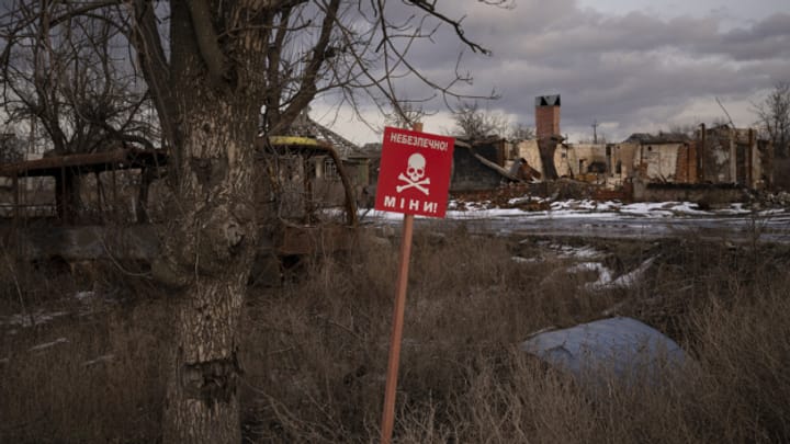 Schweizer Stiftung hilft Ukraine bei Räumung von Landminen