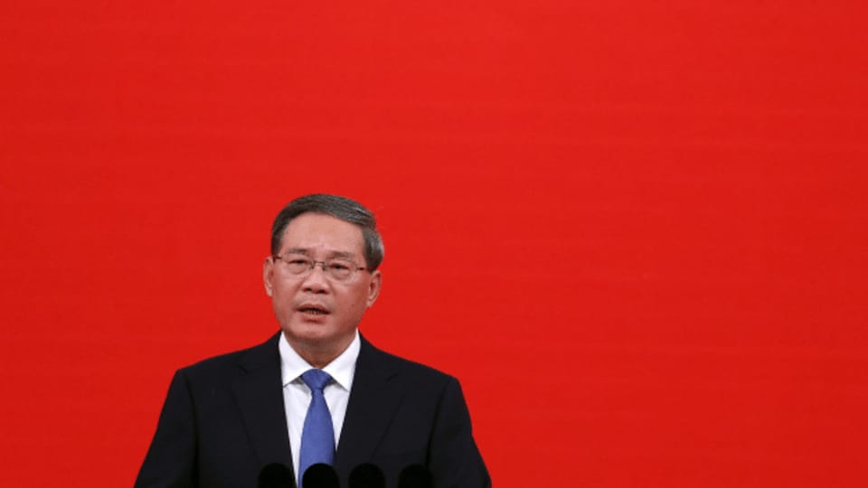 Chinas Premierminister besucht die Schweiz