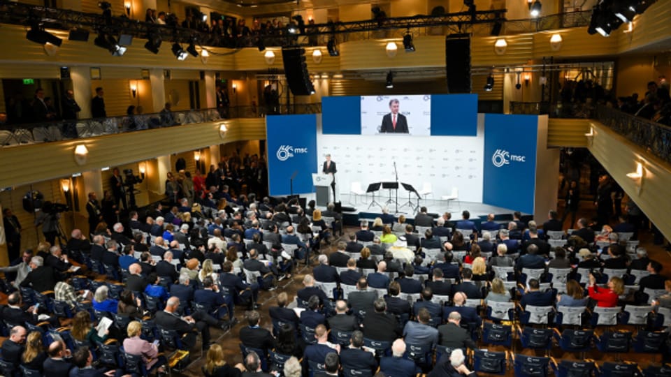 Verunsicherte Stimmung an der Münchner Sicherheitskonferenz