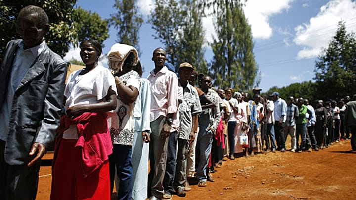 Wahltag in Kenia