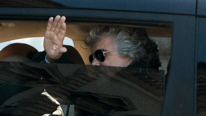 Auch in den eigenen Reihen verliert Beppe Grillo an Einfluss