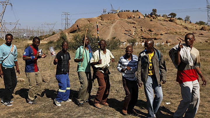 1000 streikende Minenarbeiter in Südafrika entlassen