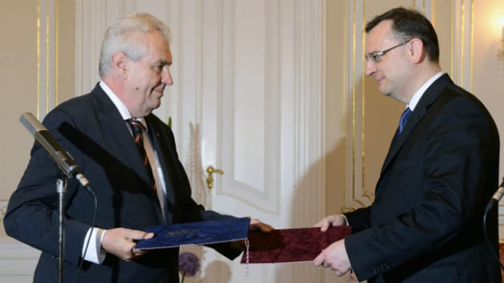 Tschechien erhält eine neue Regierung