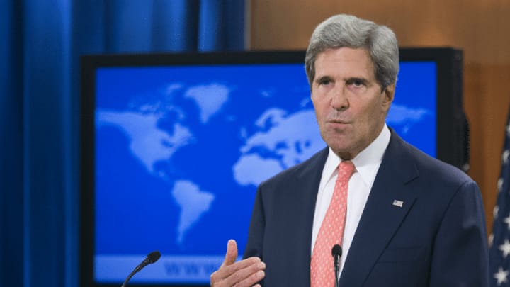 US-Aussenminister Kerry spricht Klartext