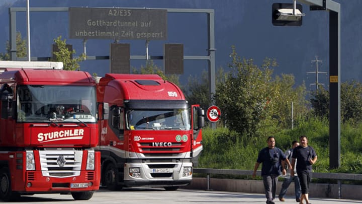 Bundesrat stellt Verlagerungsziel im Güterverkehr in Frage