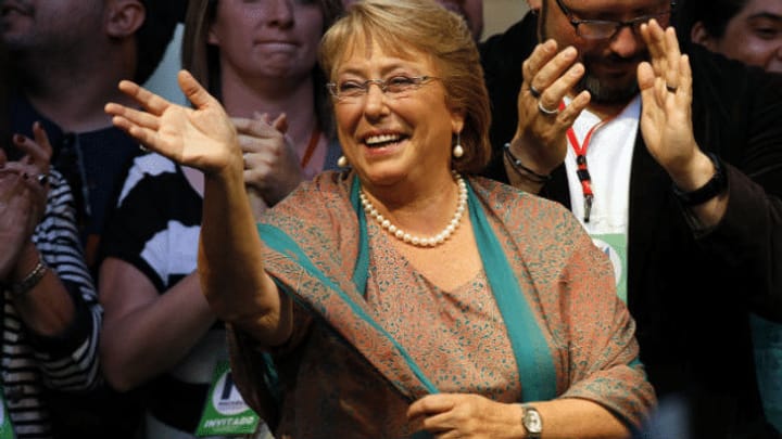 Bachelet gewinnt die Wahl in Chile