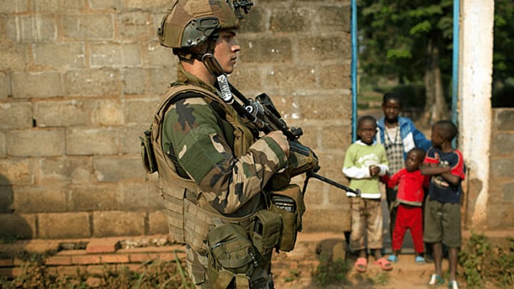 Die EU entsendet eine Eingreiftruppe nach Bangui