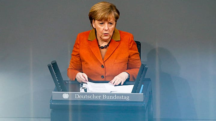 Angela Merkel fordert Mut zu Reformen