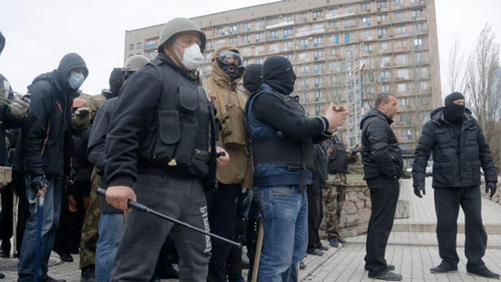 Weitere Gebäude in der Ostukraine besetzt