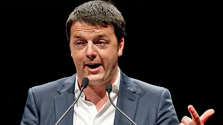 Italiens Premier entdeckt die Frauen