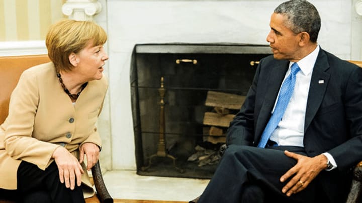 Schwierige Gespräche zwischen Merkel und Obama