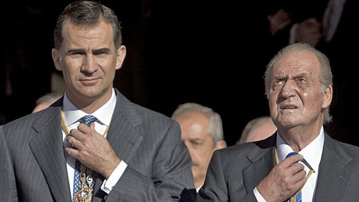 Der spanische König Juan Carlos tritt ab