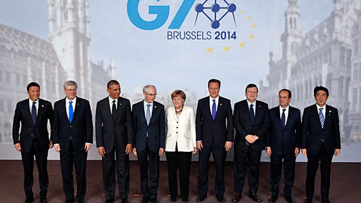 G7-Gipfel demonstriert Einigkeit gegenüber Russland