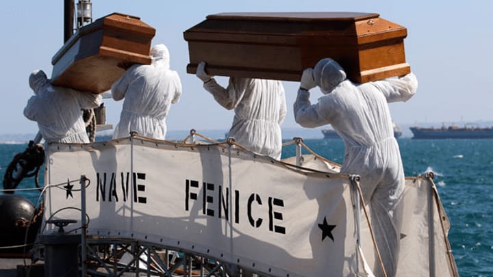 Italien bemüht sich um Identifikation toter Bootsflüchtlinge