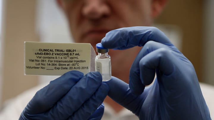 Bald eine Million Impfdosen gegen Ebola