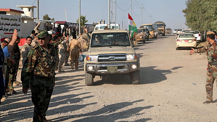 Der Kampf gegen IS lässt Peshmerga-Kämpfer zusammenrücken