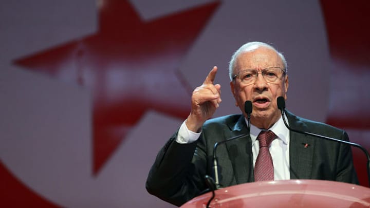 Erste demokratische Präsidentschaftswahl in Tunesien