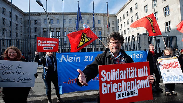 Deutschland-Griechenland - harte Fronten aufweichen