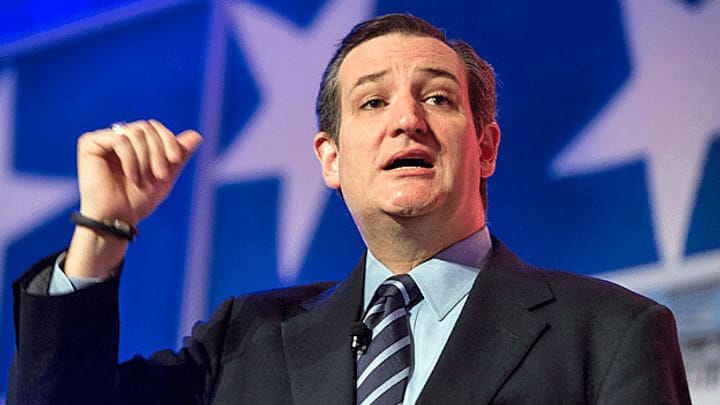 Der US-Republikaner Ted Cruz traut sich als Erster