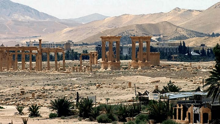 Weltkulturerbe Palmyra in der Hand des «Islamischen Staats»