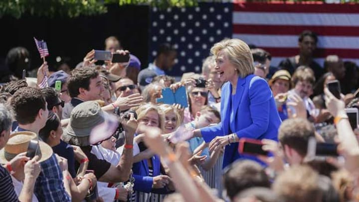 Hillary Clinton eröffnet Wahlkampf