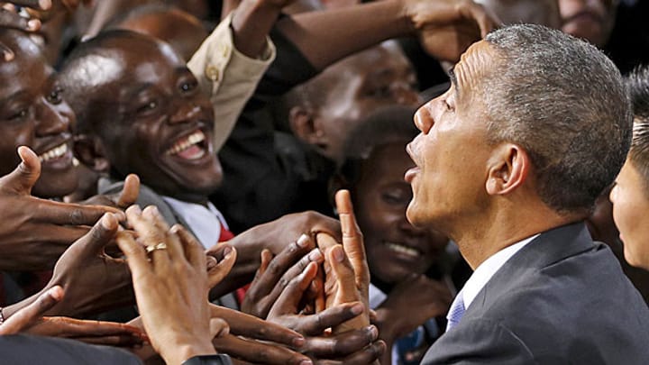 Obamas Appell für einen gesellschaftlichen Wandel in Kenia