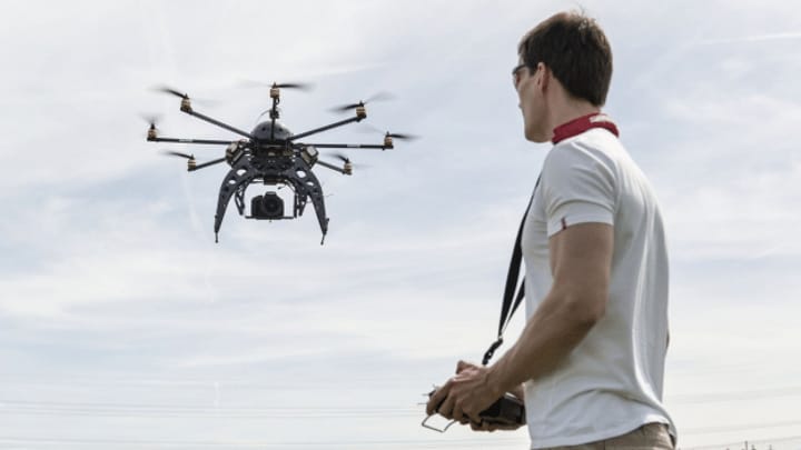 Drohnen über Balkonien