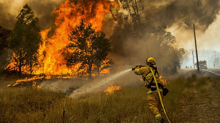 Waldbrände in Kalifornien geraten ausser Kontrolle