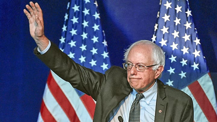 Sozialist Bernie Sanders - keine Gefahr für Clinton