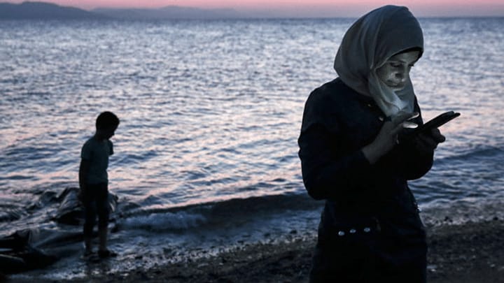 Flüchtlinge - ein Smartphone kann Leben retten