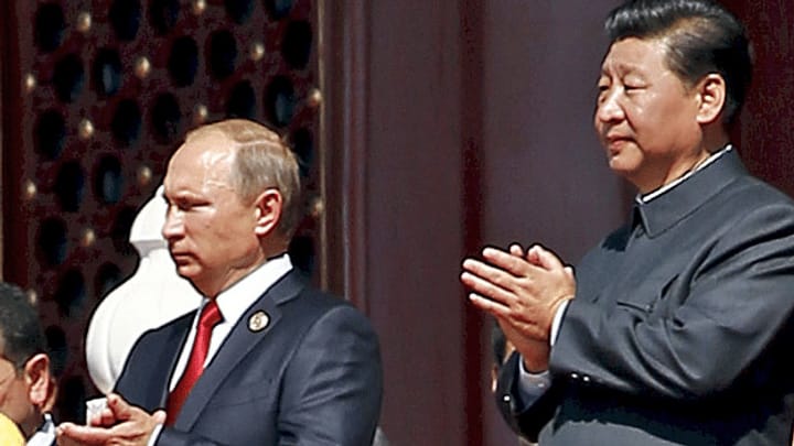 Putin in Peking