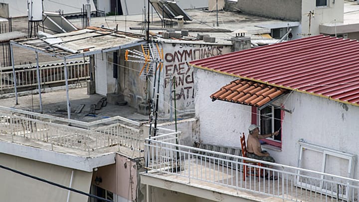 Griechische Hausbesitzer fürchten um ihr Heim